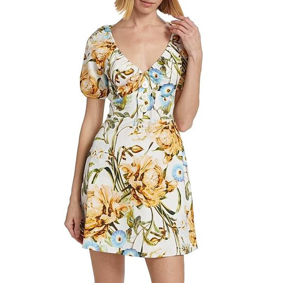 FAVORITE DAUGHTER THE BELOVED FLORAL MINI DRESS - Picture 1 of 9
